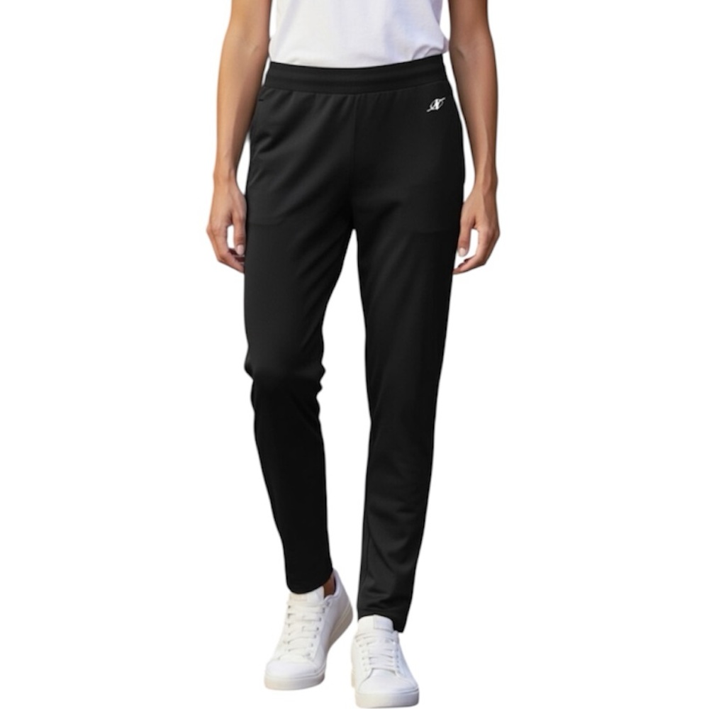 NORDIC TRACK Black Legging Track Pants